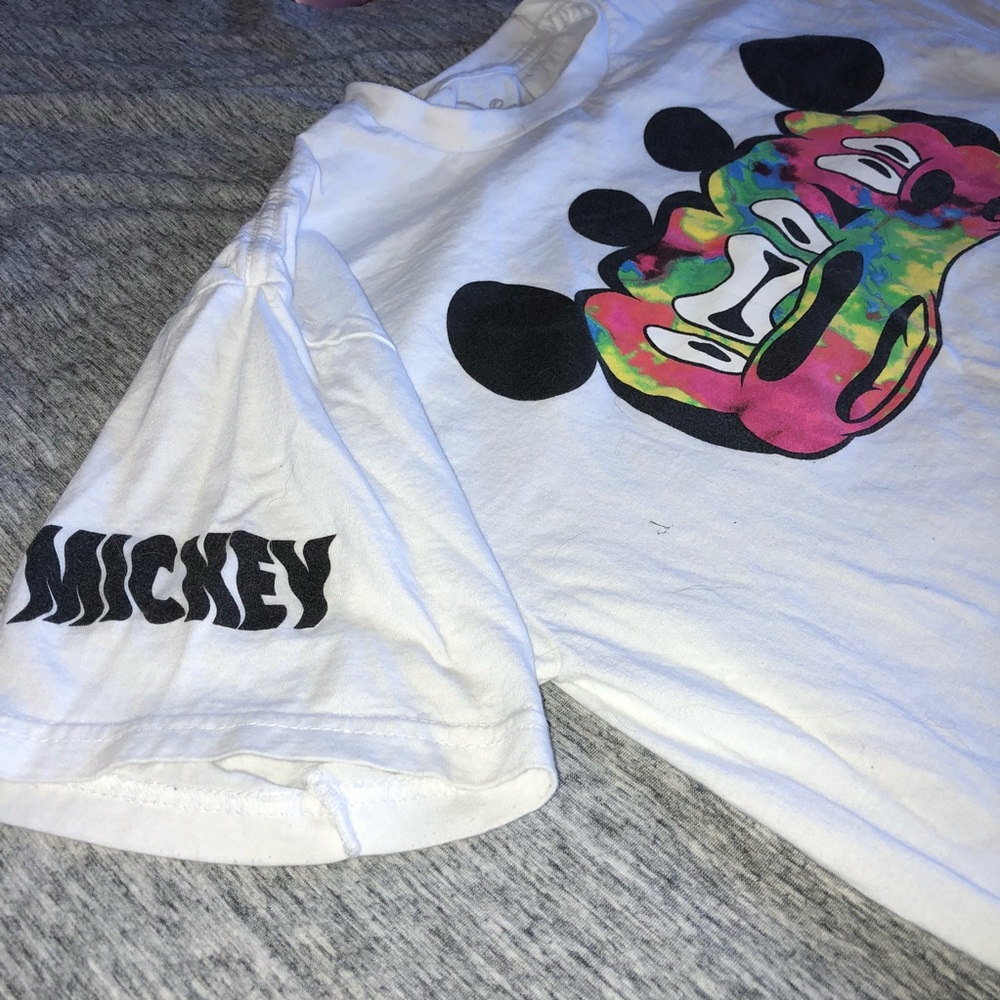 SOLD Neff x Disney trippy mickey t-shirt - Picture 2 of 4